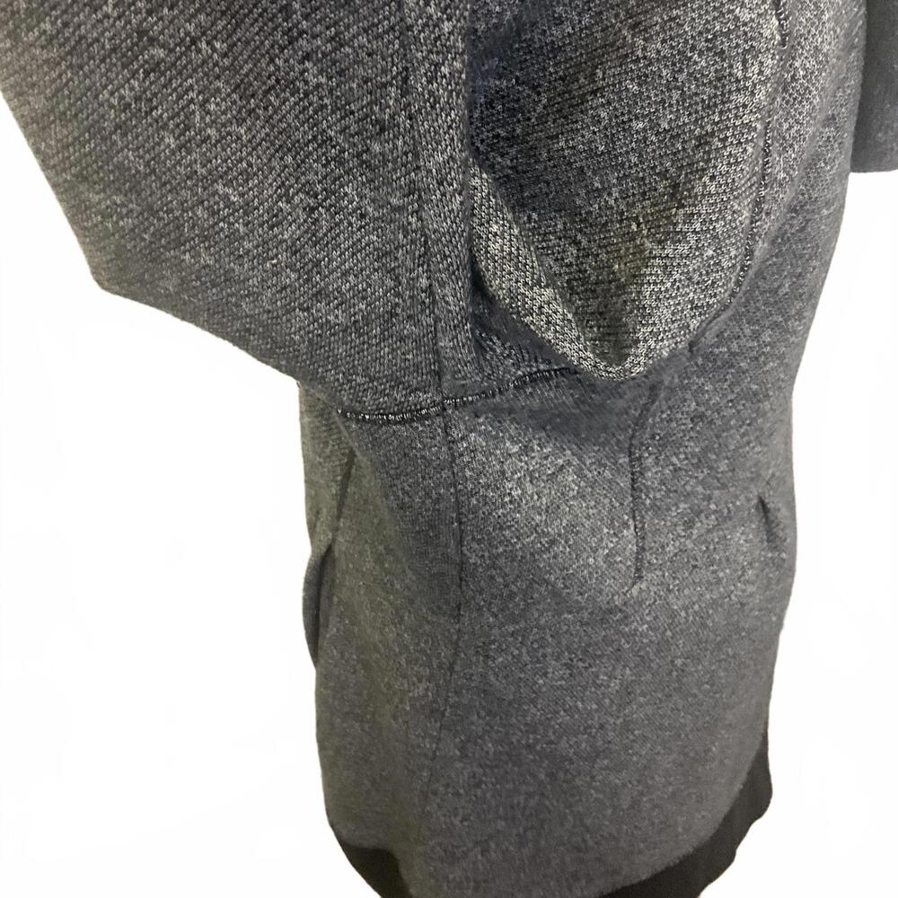 Bloom Women's Size XL Gray Organic Cotton Full Zip Up Hooded Jacket Coat - Picture 10 of 14